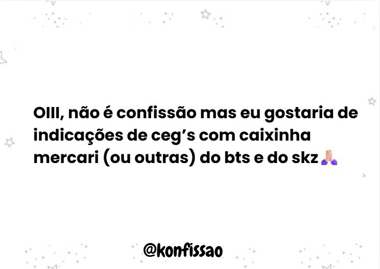 Confissão KCollector tweet media