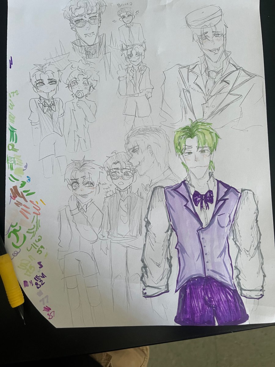 Mil0_XP's tweet photo. Mostly dc doodles #DC #timkon #jj https://t.co/4OsvZtQIPK