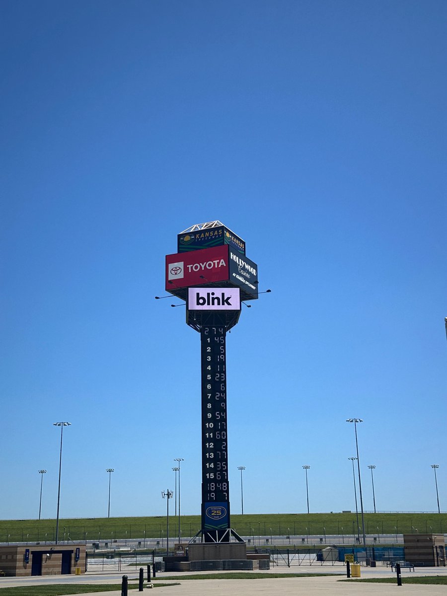 BlinkCharging's tweet photo. Charging into the action at Kansas Speedway. 
 
The Blink team is excited to be at the event today, connecting with attendees and being part of an experience that brings together innovation, mobility, and passionate automotive communities. If you’re at the speedway, stop by and say hello to the team.

Want to know more? Connect with us today: https://t.co/fMHGK7vZiH
 
#BlinkCharging #KansasSpeedway #EVCharging #ElectricVehicles #EVInfrastructure #SustainableMobility
