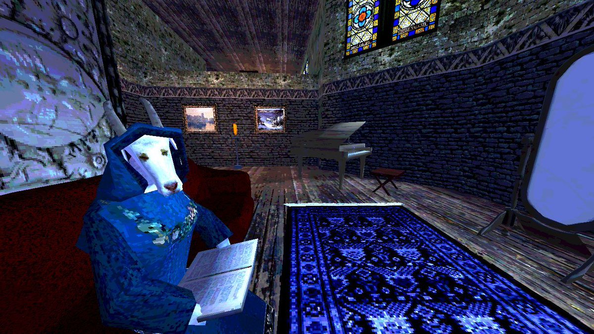 tezzemi's tweet photo. I gave her a piano (she likes it!) #gamedev #indiegame https://t.co/01UQJYMzmU