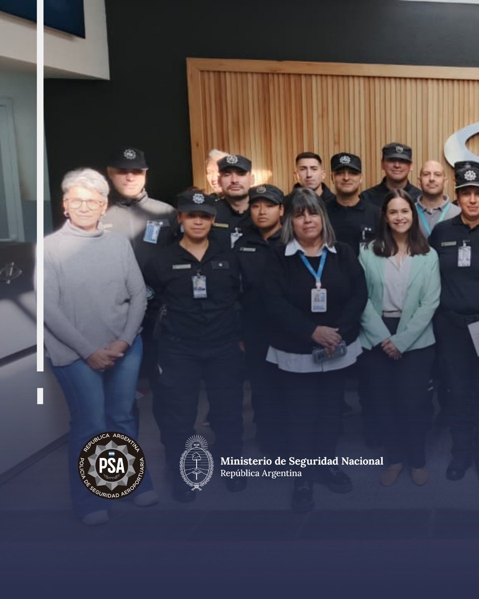 POLICÍA DE SEGURIDAD AEROPORTUARIA tweet media