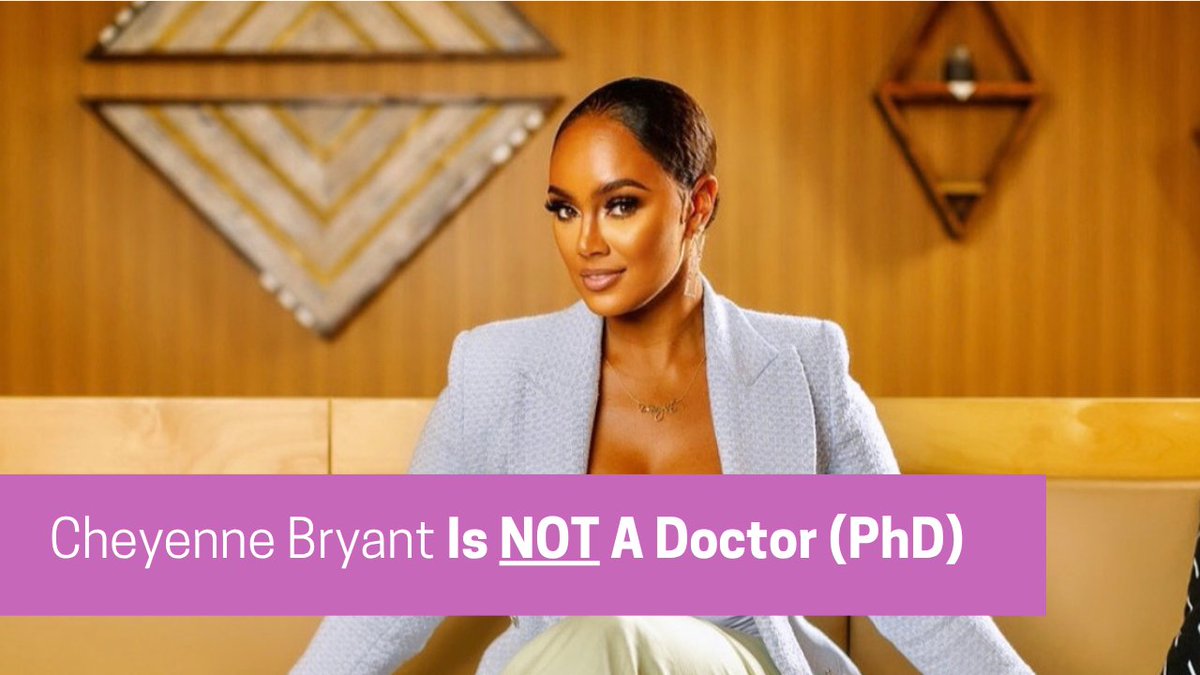KIASHAKUR's tweet photo. Dr. Cheyenne Bryant is not a doctor.  She is life coach who's had success because of pretty privilage... 
#thebreakfastclub

https://t.co/5fNzKsm3oK https://t.co/DdSEBlnjtr