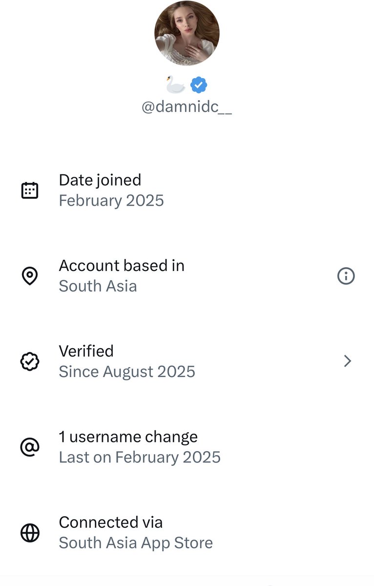 ap528018635's tweet photo. @damnidc__ Another #ForeignBot account from South Asia espousing getting married like the thrice married serial adulterer “conservative Christian family values” @PeteHegseth 🥴 https://t.co/HFlbTvASCD