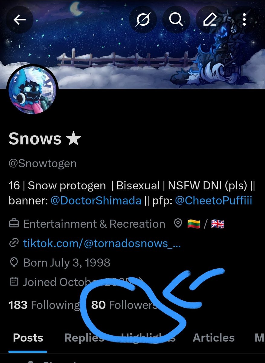 Snows ★ tweet media
