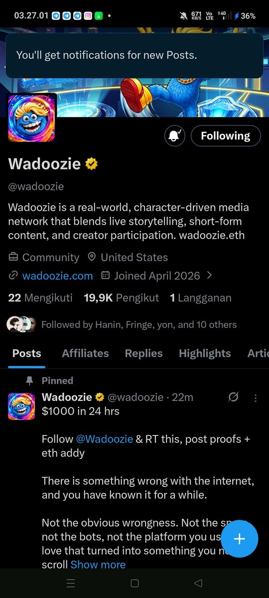 jaedede02's tweet photo. @wadoozie Proof 👇

Eth: 0x9bAcB52Fd7AD6D6Ea8a61b12527fc1032eeccEae https://t.co/AIxr6Ompnx