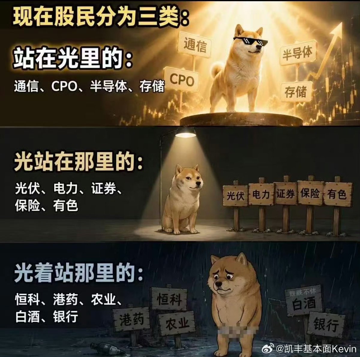Michell22421673's tweet photo. 中文还是很有趣的。最近的A股，很贴切🤣 https://t.co/iKiYTRkYbc