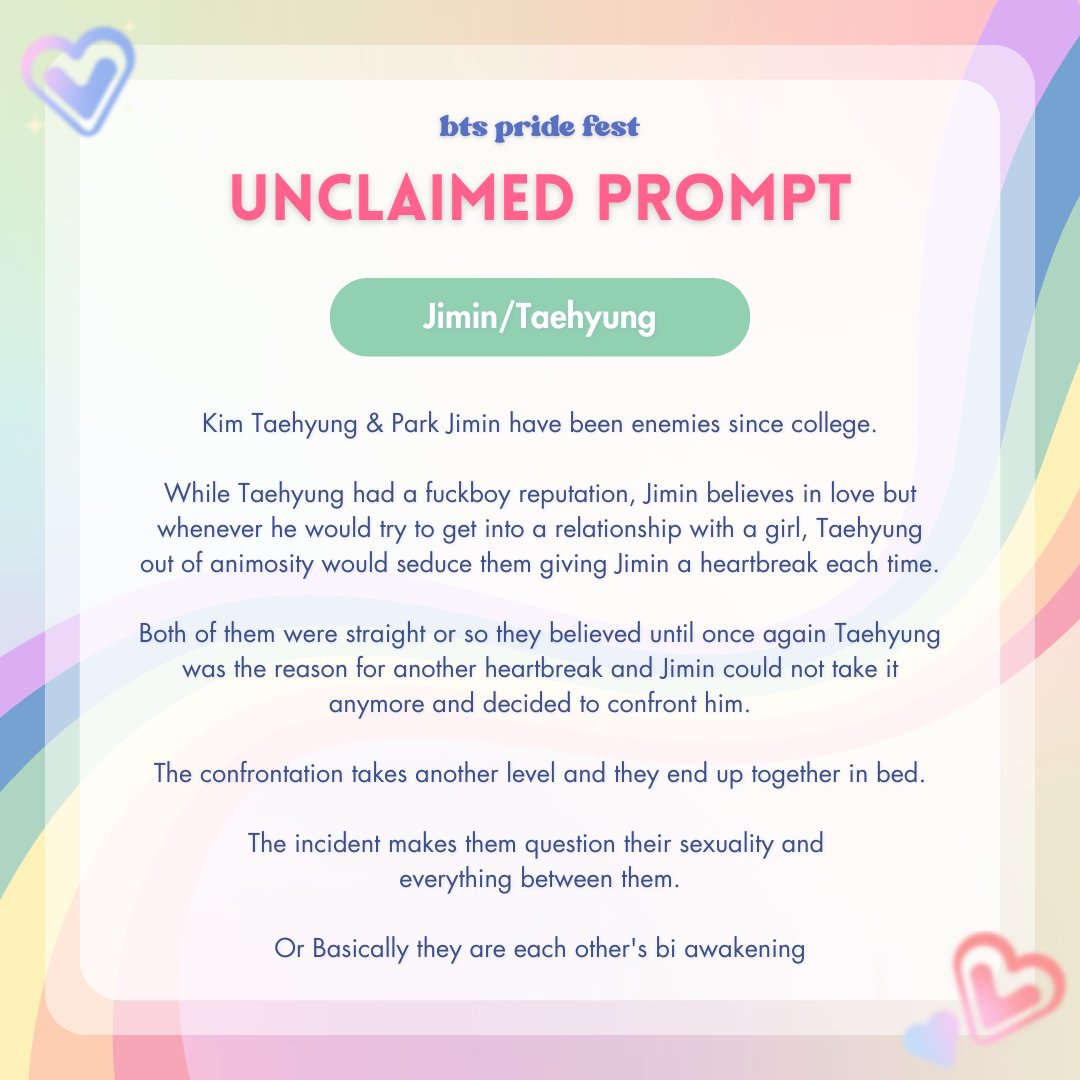 BTS Pride Fest 🏳️‍🌈🏳️‍⚧️ SUBMISSIONS DUE MAY 31 tweet media