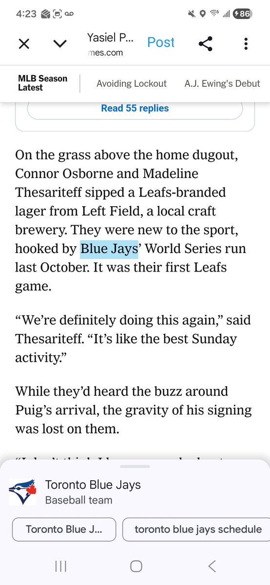 Typos of the New York Times tweet media
