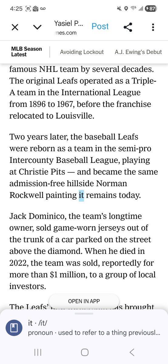 Typos of the New York Times tweet media