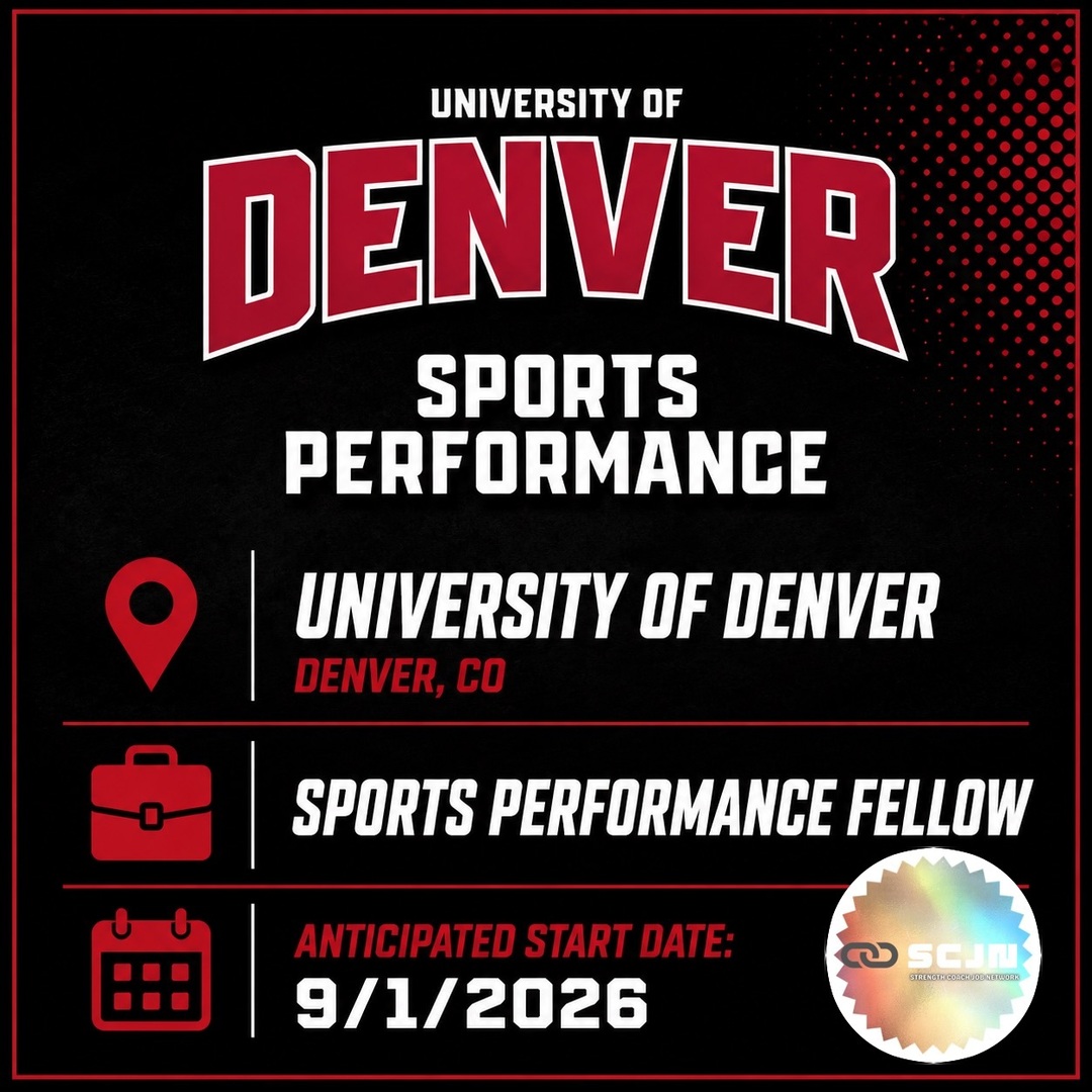 Strength Coach Job Network tweet media