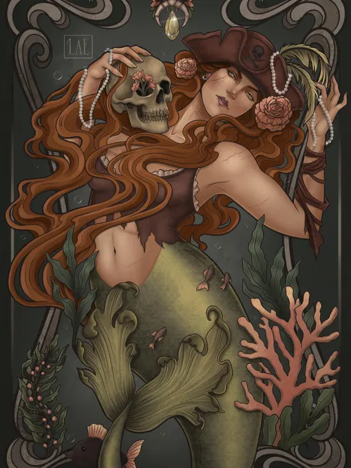 purnima77231's tweet photo. A mysterious siren drifted through the dark ocean, carrying beauty, secrets, and the whispers of lost souls.
#DarkFantasy #MermaidArt #SirenQueen #FantasyArt https://t.co/SIoNMnEvQS