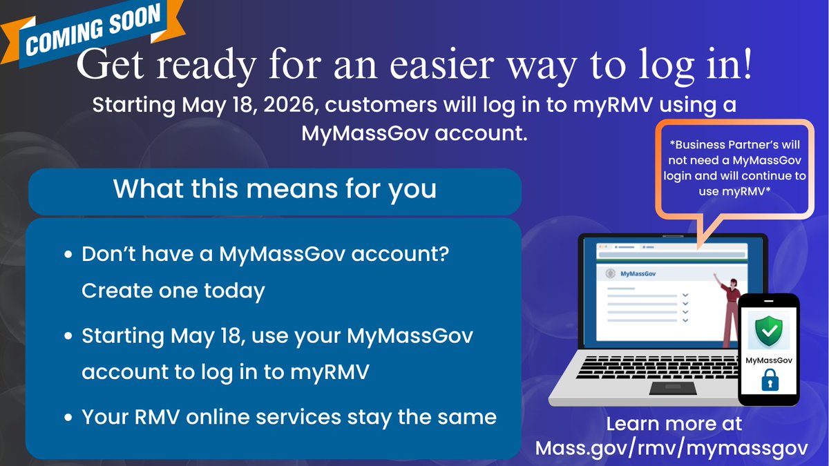 Massachusetts RMV tweet media