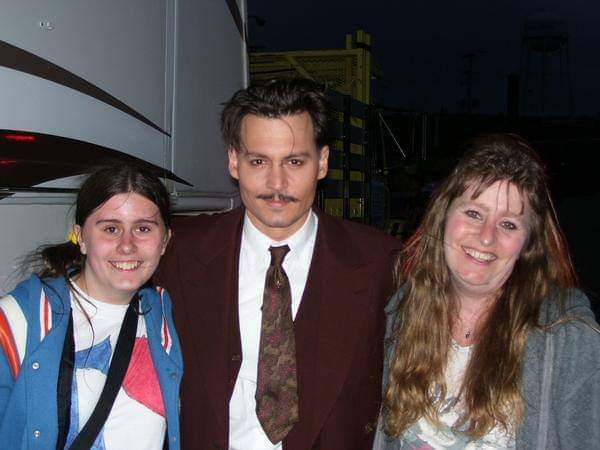 JD13BD's tweet photo. 18 years ago, on May 13th, 2008, we met Johnny Depp in Wisconsin filming  "Public Enemies "My daughter  words that night "I can't quit smiling ", I feel so special, no one ever notices me". I will never forget!❤️❤️❤️ https://t.co/qydFBbPtHx