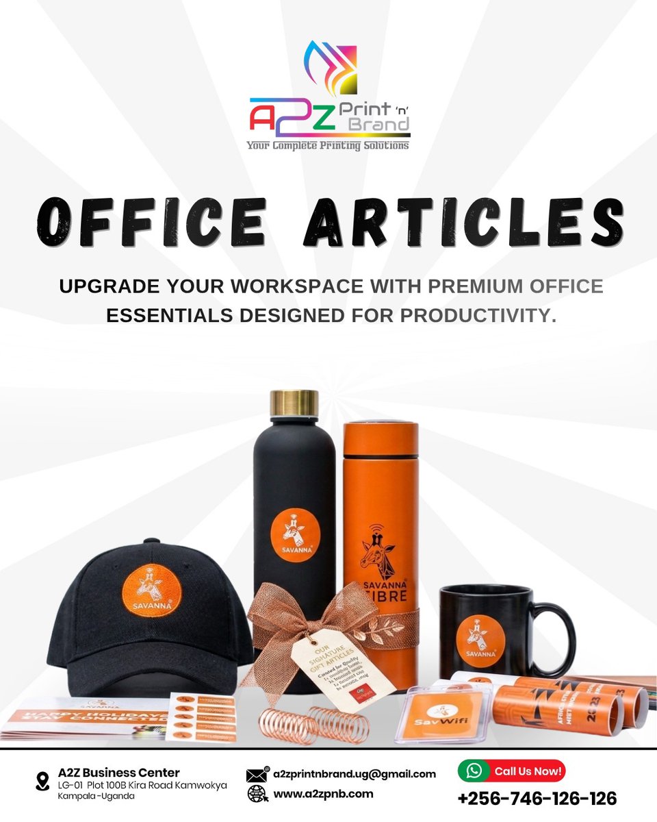 a2zpnb's tweet photo. 🖇️✨ Office Articles Printing &amp; Branding by A2Z Printing &amp; Branding

✅ Diaries &amp; notebooks
✅ Pens &amp; stationery
✅ Files &amp; folders
✅ ID holders &amp; office accessories
✅ Custom logo printing

Bring your brand into every workspace with A2Z Printing &amp; Branding! https://t.co/1X9zTjR4oQ