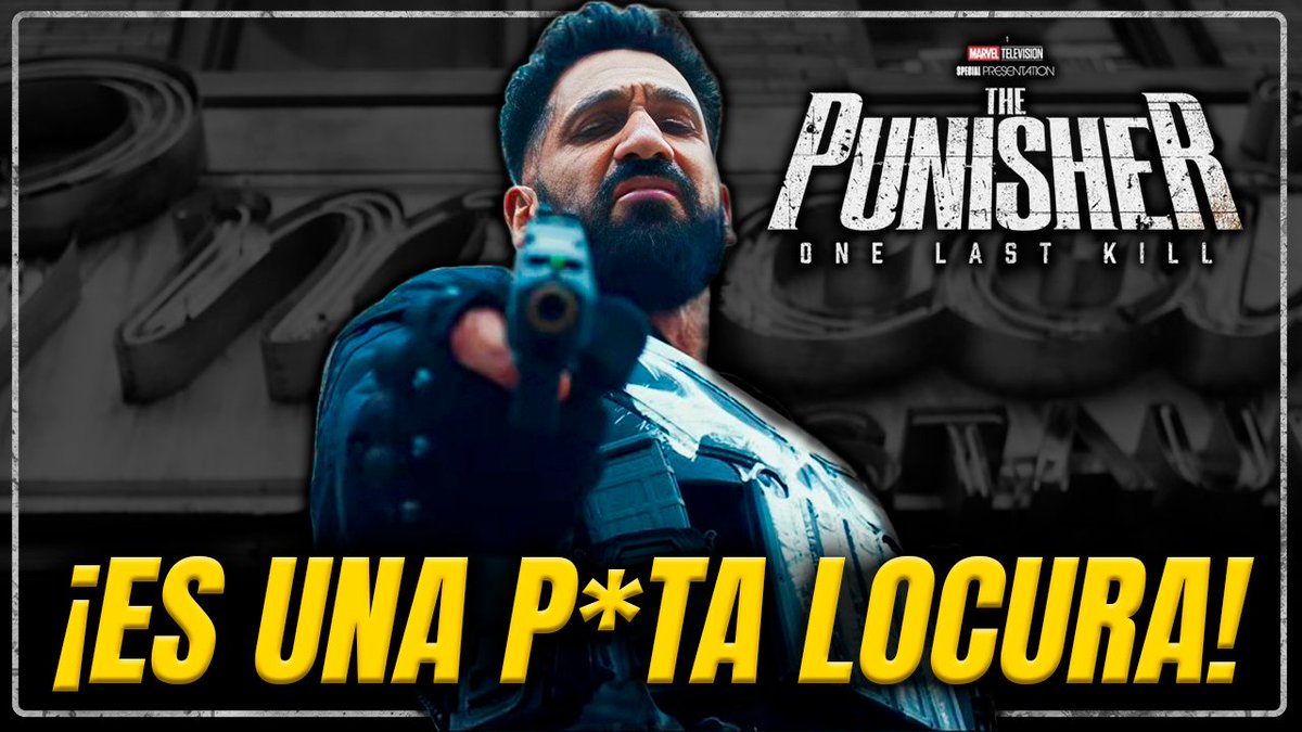 ElEscudoDelCapi's tweet photo. ¡VAYA MARAVILLOSA LOCURA EL ESPECIAL DE THE PUNISHER! 45 minutos de puro Frank Castle.

¿Quieres saber qué ocurre, el análisis, easter eggs y mi opinión? Aquí la tienes.

🔫💀  https://t.co/89WDpw3l3e https://t.co/2yn4g2ulw8