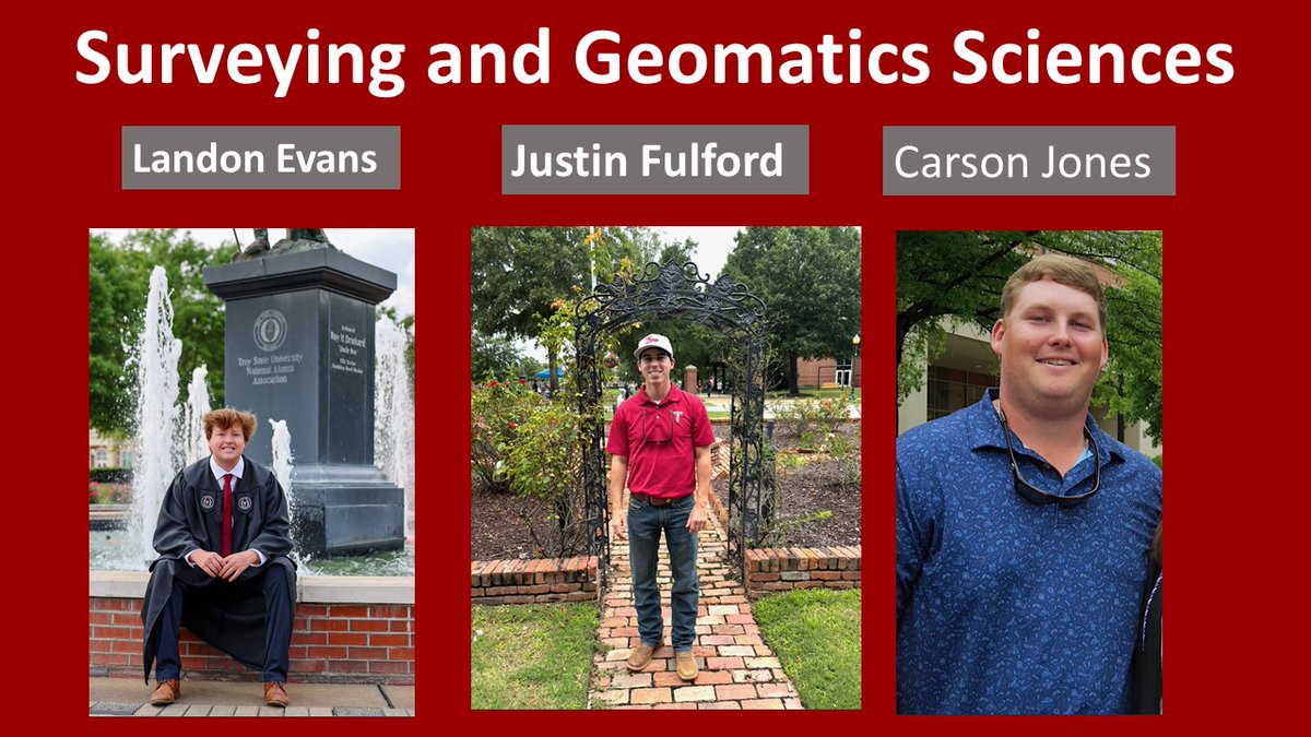 GeospatialTroy's tweet photo. Well, tomorrow is the big day and we want to wish all our department graduates the best in their geospatial careers and their lives as they walk across the stage. Map out a path to success and happiness! https://t.co/q7YZ9U9jaf
