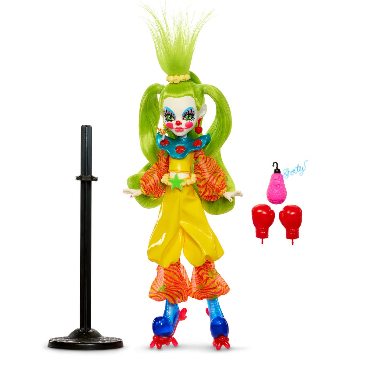 SeeingMount's tweet photo. Monster High Skullector Killer Klowns from Outerspace Shorty Doll Stock Pictures https://t.co/YGi9ZwfhFt