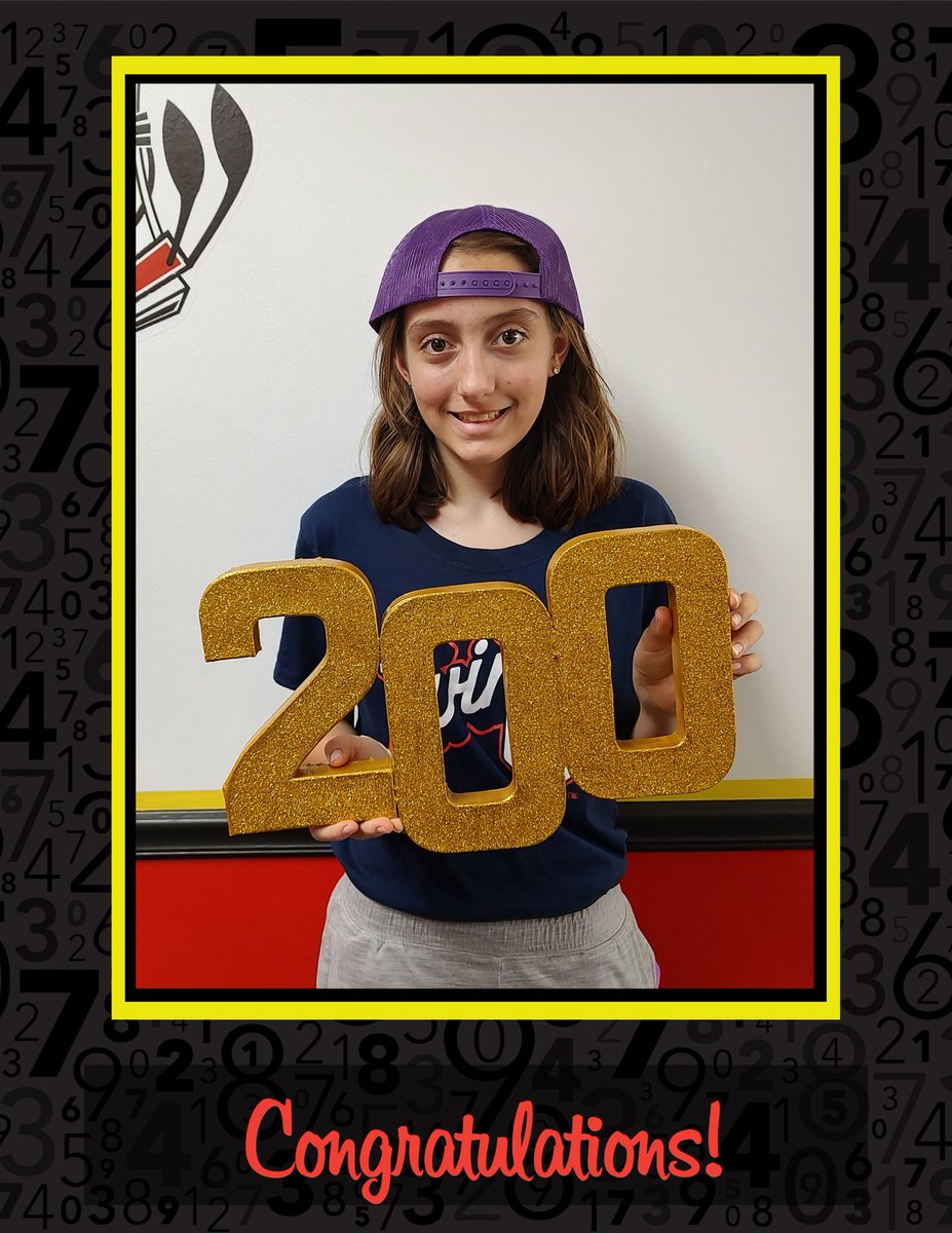 MathStillwater's tweet photo. The staff at Mathnasium would like to congratulate you for completing 200 sessions! We're so happy to see all the progress you've made! https://t.co/kiGNJBYFdK #mathisfun #changinglivesthroughmath https://t.co/re5hYl54WJ