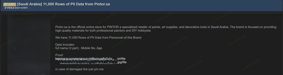 Dark Web Intelligence tweet media