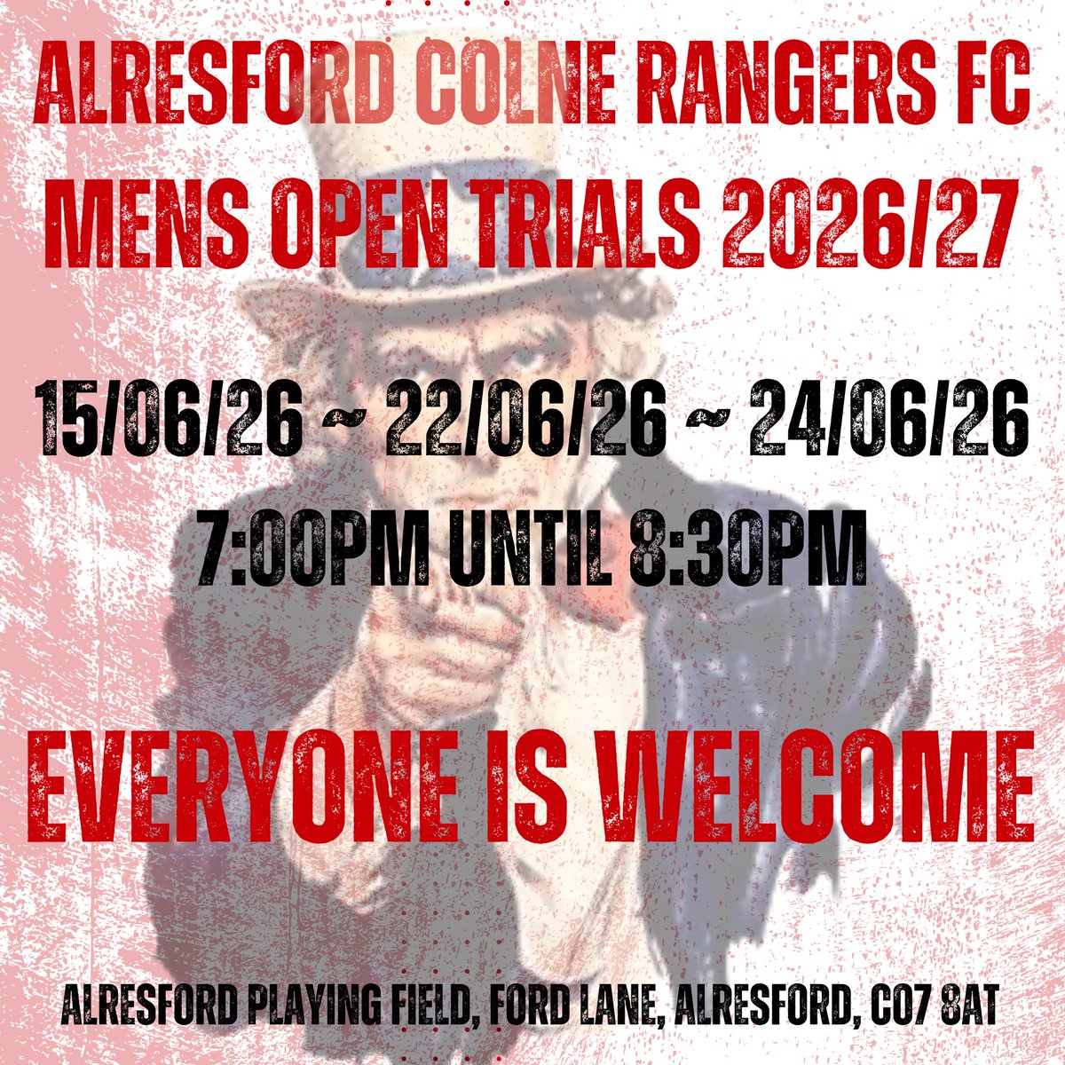 Alresford Colne Rangers FC tweet media
