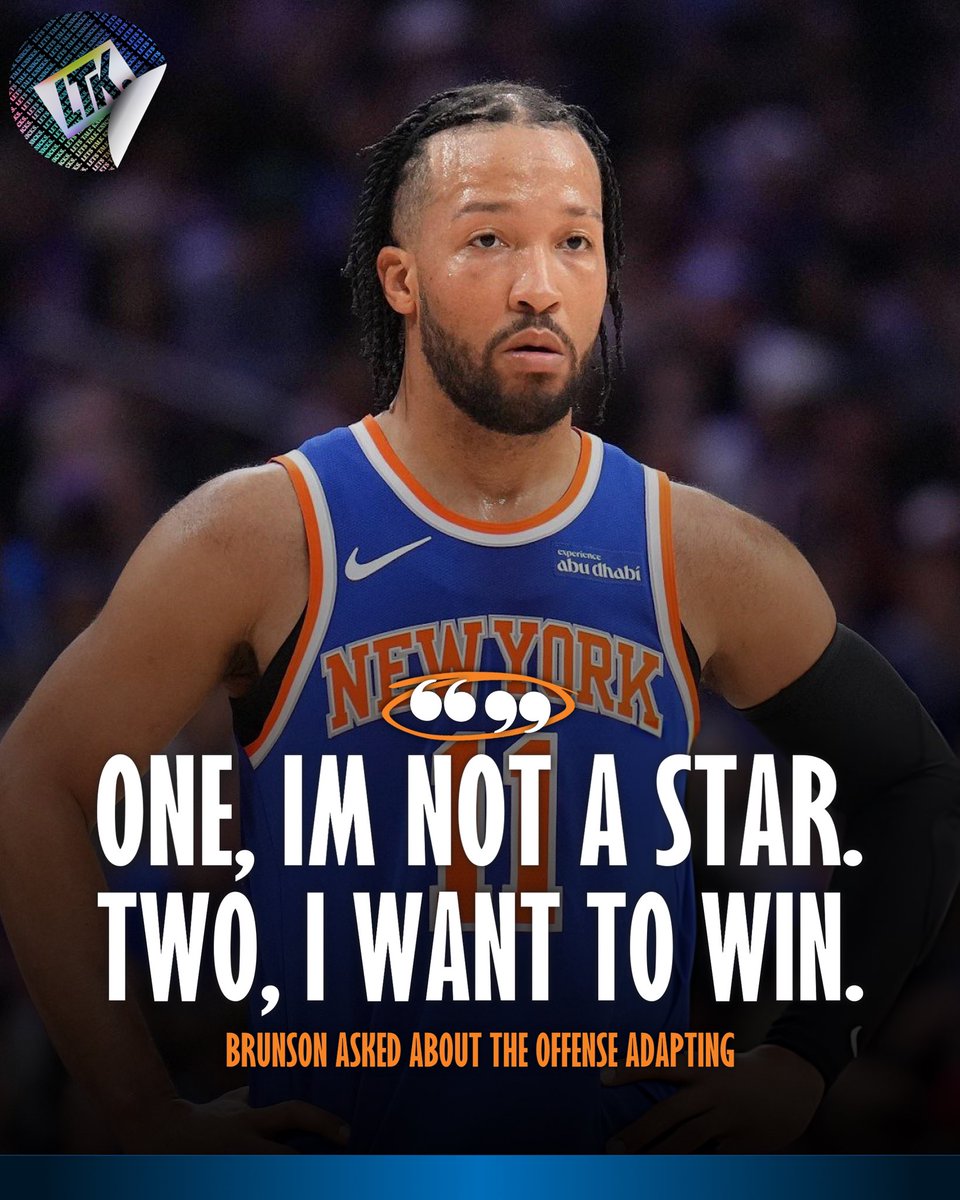 Let’s Talk Knicks (LTK) tweet media