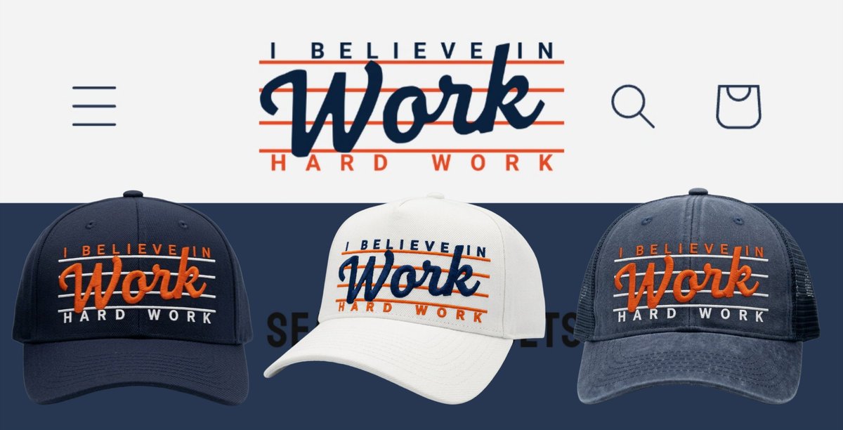 BarnerSupply's tweet photo. There is something new coming. We will have officially licensed Work Hard Work hats available soon with a new site.👀 https://t.co/X0gKhUctb5