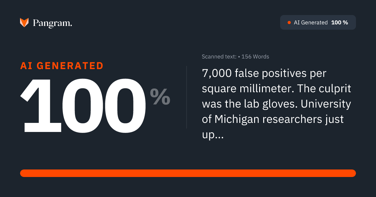 Pangram Labs tweet media