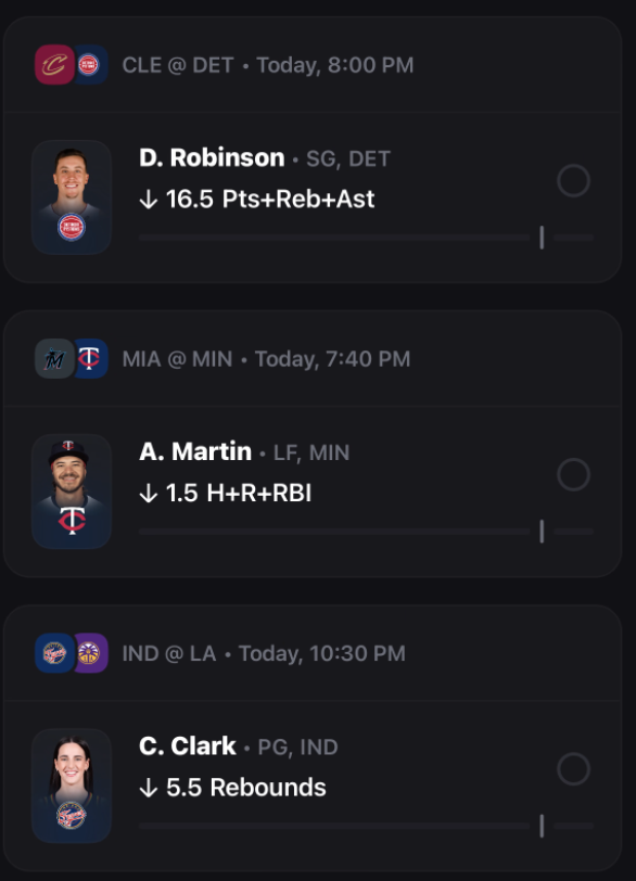 PlusEV's tweet photo. Betr 6X🎯

The pick is not the hard part.

Finding the misprice is.

Robinson under is the one that made this slip pop....

Link to tail in Replies 👇 https://t.co/8rXR9hDHvO