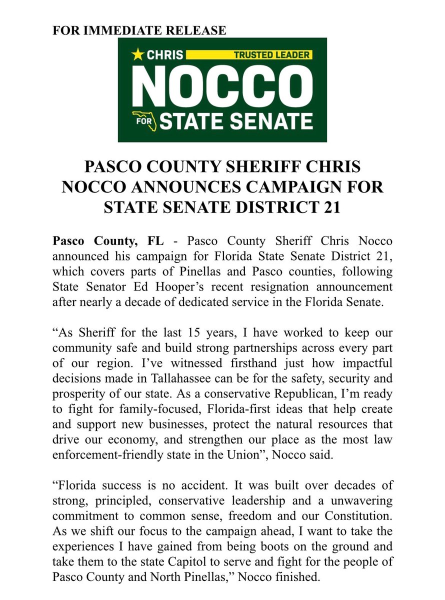 Chris Nocco tweet media