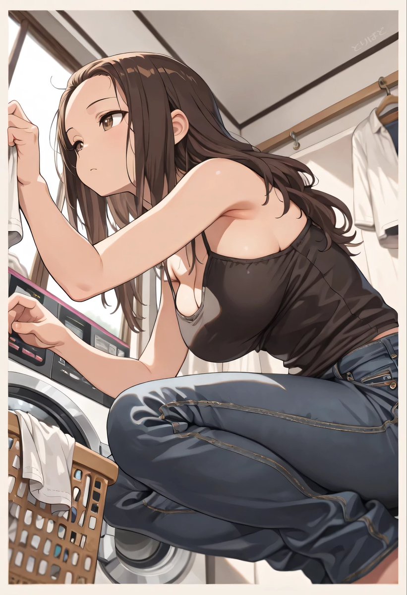 おはようございます☀ #おセンシの時間 SFW illustration