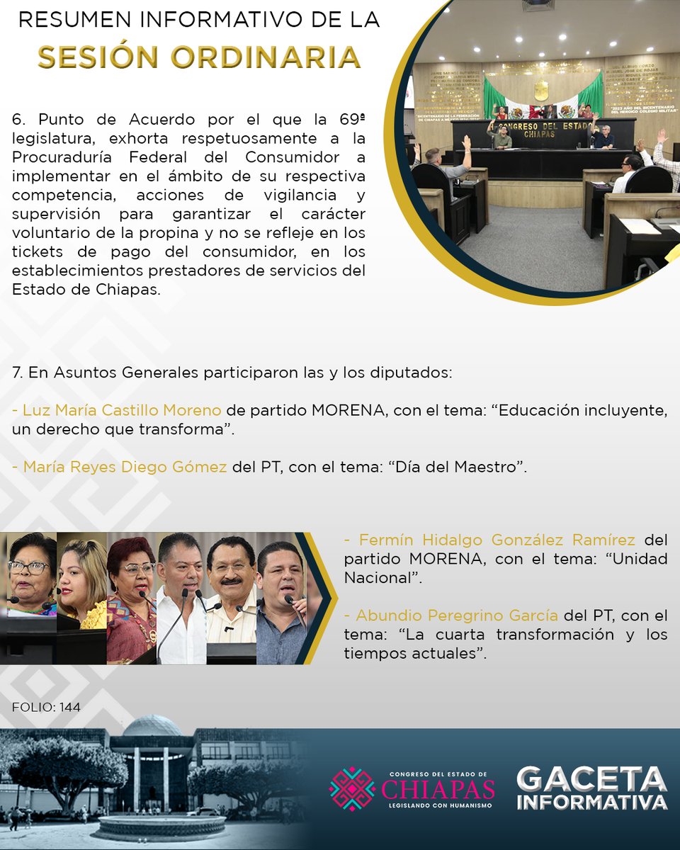 Honorable Congreso del Estado de Chiapas tweet media