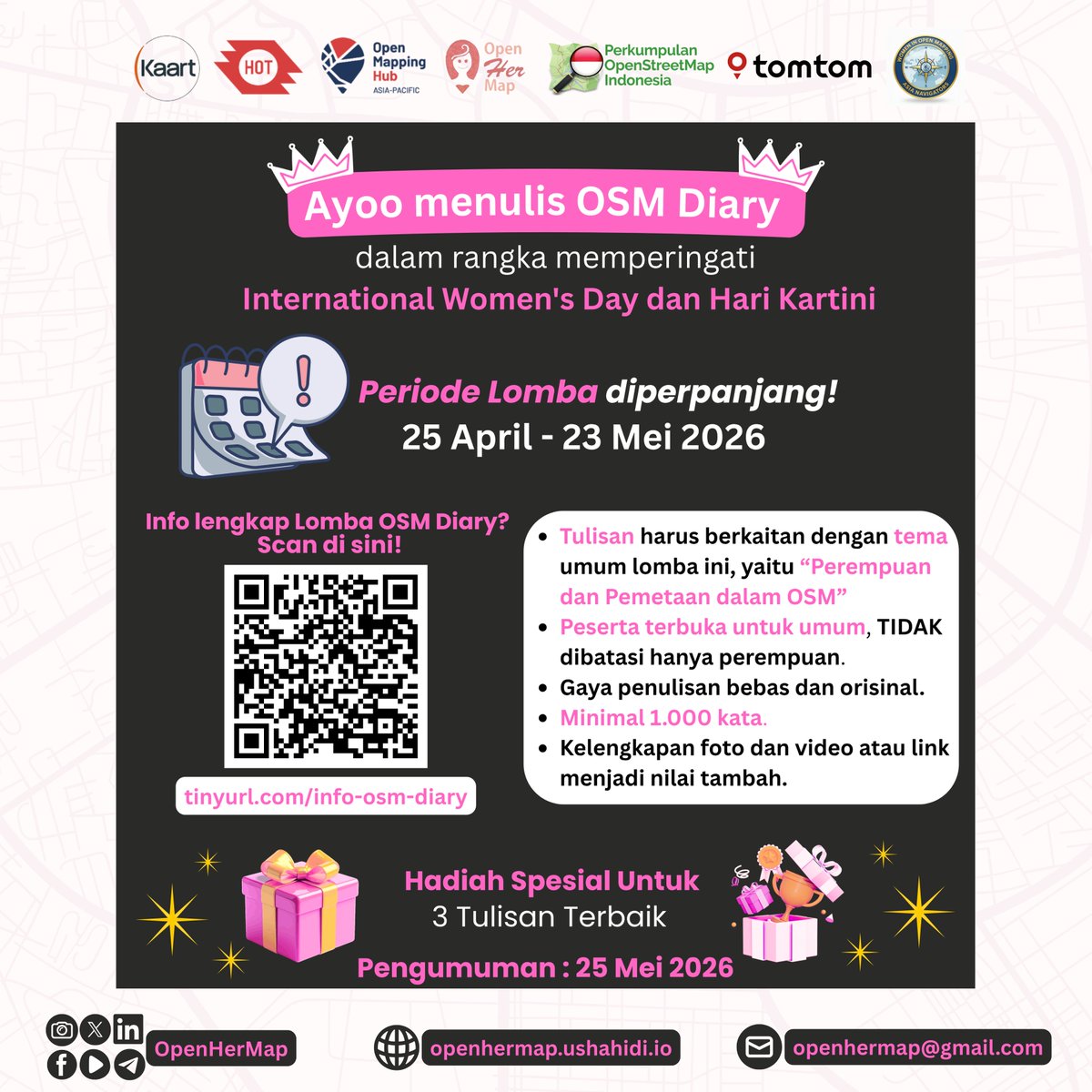 OpenHerMap tweet media