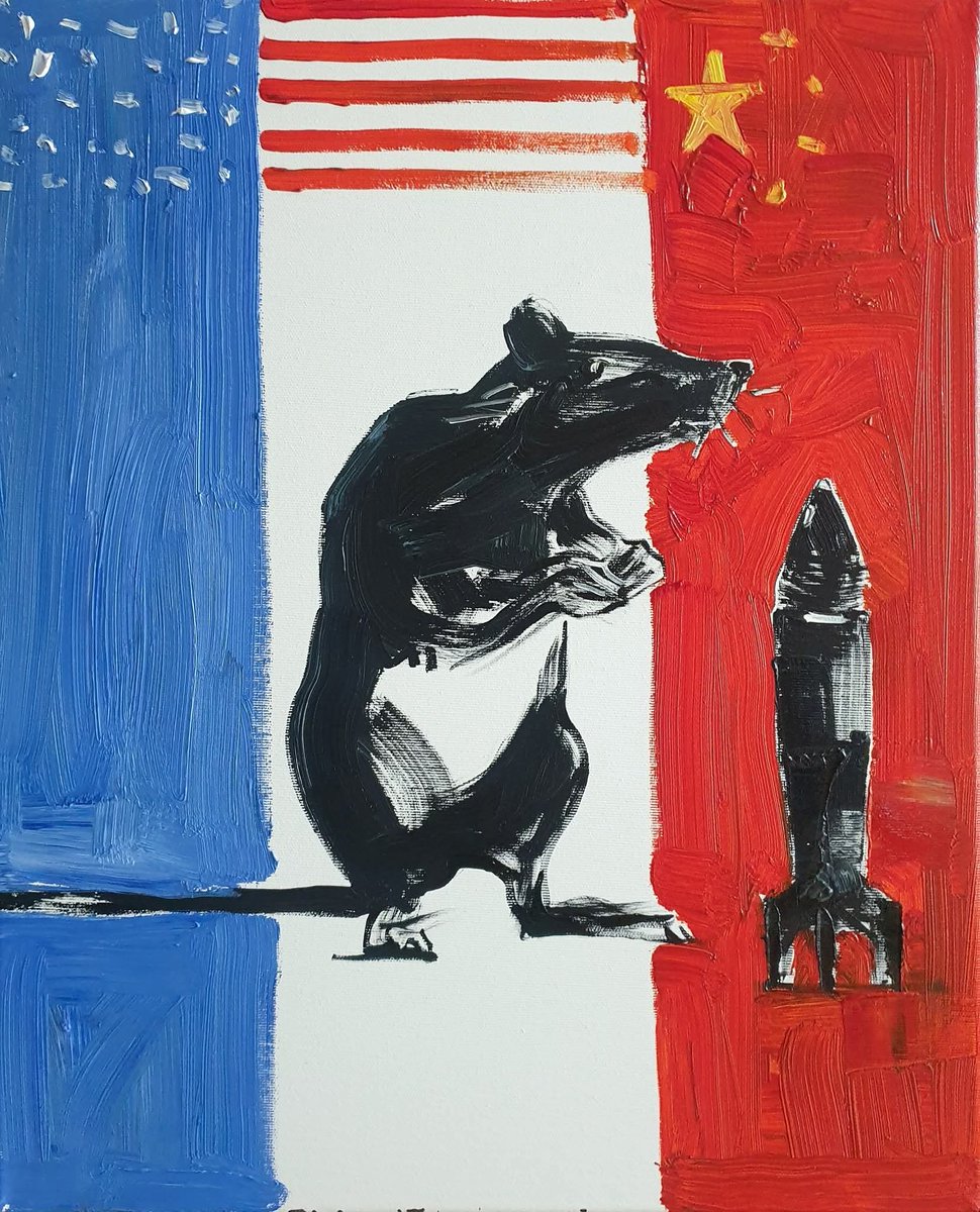thekrasnals2's tweet photo. "Make War, Make Business"

The Krasnals. Whielki Krasnal. 2023. Olej na płótnie. 50x40cm

#USA #China #France #Russia  #Putin #Iran #Ukraine #noEurope #noPoland #noGermany https://t.co/6R0ugIGfWv