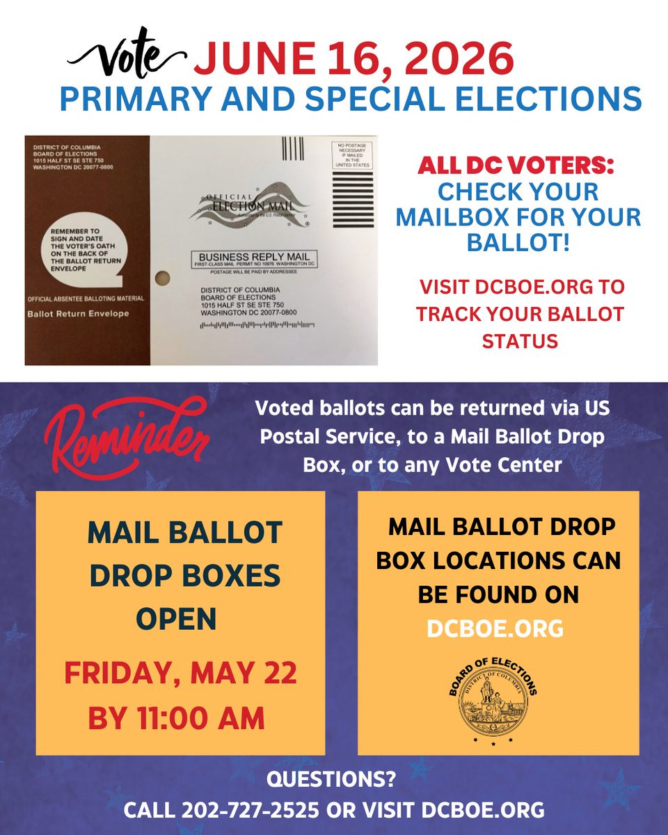 DC Board of Elections tweet media
