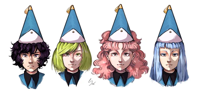 cutest little apprentices #Δ帽子 #WitchHatAtelier