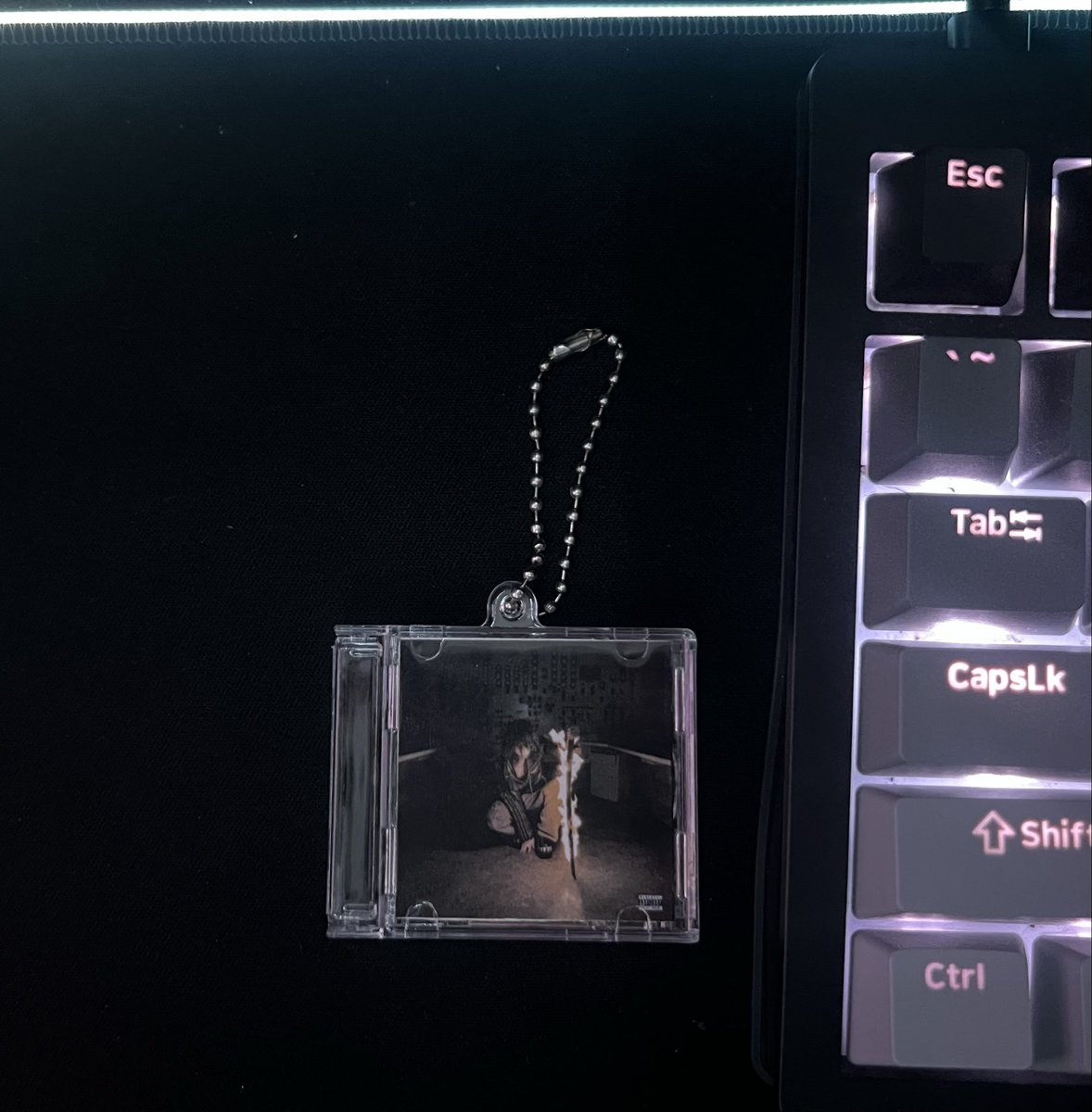 rdrrex's tweet photo. biggest shouts to @owldreig for making me and a friend really cool &amp; faithful CD charms for one of our favorite albums ! https://t.co/yKk3jv6iYz