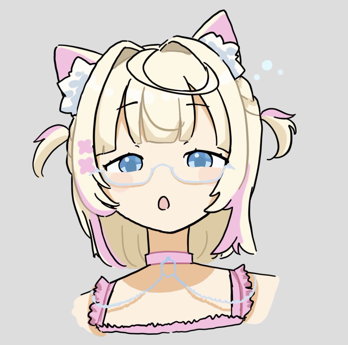 t810z's tweet photo. Finished an absolutely vigorous month of testing, I’m hoping I can make up with all the drawings I’ve skipped starting with a quick doodle of sleepy Mococo! #FWMCpix https://t.co/0elxWx84Dn