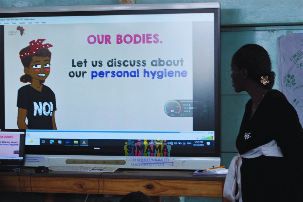 simamacbo's tweet photo. Through menstrual hygiene trainings, Simama CBO continues creating safe spaces for girls to learn, access support, and break stigma. These sessions underscore the importance of child-centered health education. 💜🌱

#MenstrualHealth #SimamaCBO #Kariobangi https://t.co/eKcgYAY7Wr