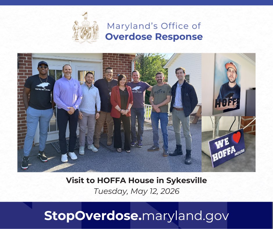 Maryland's Office of Overdose Response tweet media