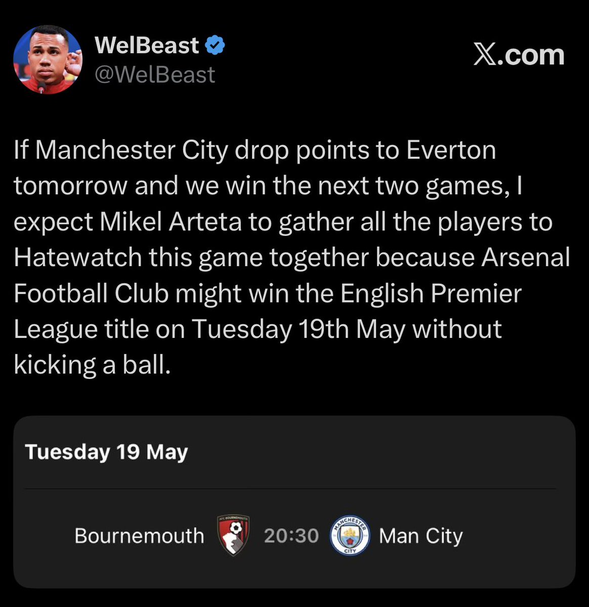 WelBeast tweet media