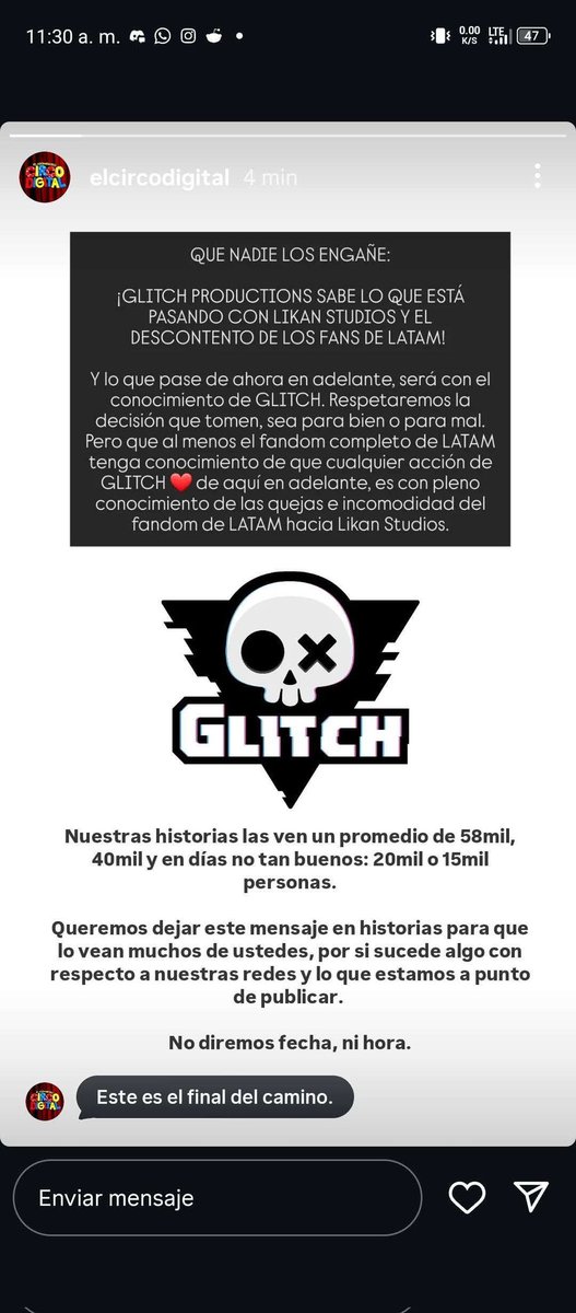 annie_bsss's tweet photo. @ElUriel_here @FilexVEVO_ @elcircodigital Es curioso que cuando el circo digital ya había dicho que iban a decir algo sobre el tema, justo les cerrarán las cuentas...asi que se rumorea que probablemente los de Likan y aliados reportaron la cuenta para tumbarla. Pero aún son especulaciones porque no tenemos más info. https://t.co/TzmxDwdNNr