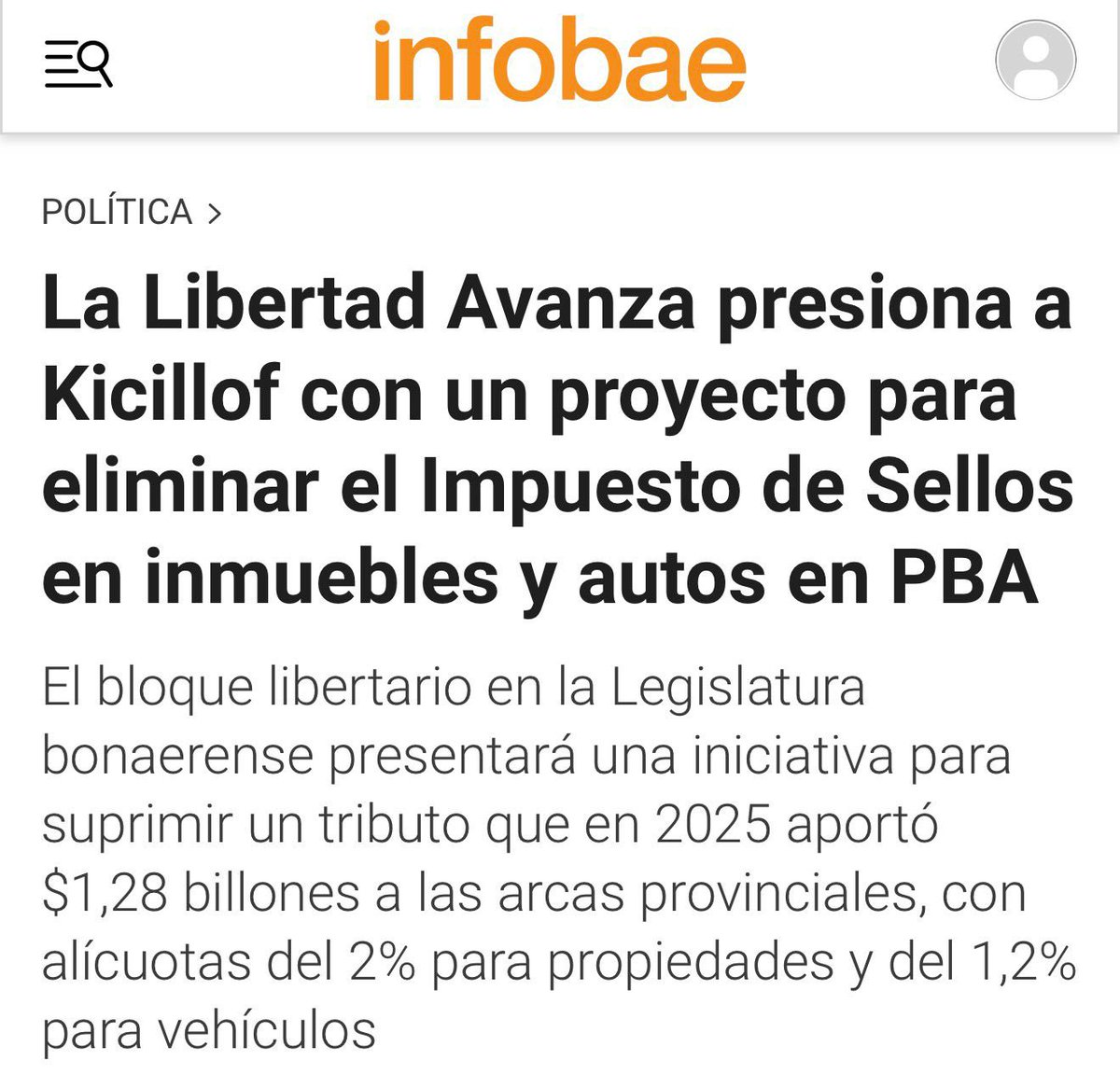 La Libertad Avanza - PBA tweet media
