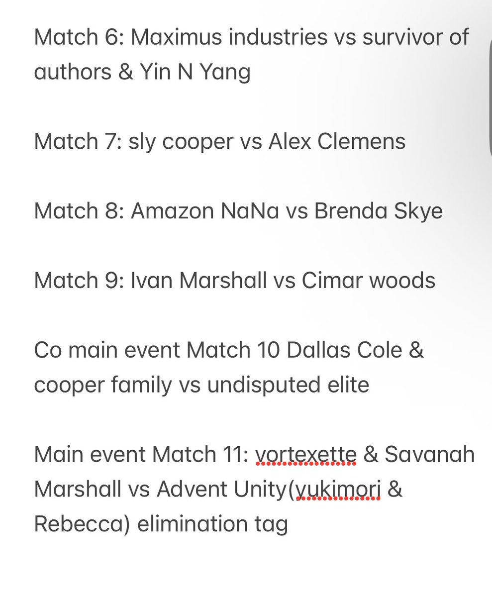 ADWalldemonic's tweet photo. Tonight is an all new ADW episode starting at 8pm with two big banger main events @Gachabeast247YT @Sapph1reDrag0n @SilentHowl96 @mVpUltima247 @CodeRedMikey @MaximusIsBetter @KnightMegaStar @OutkastMileena @Ariane_ANDW @sister_cole @HelenMaxim68001 @RealAmandaAli (1/2) https://t.co/MlH4GJ7bvf
