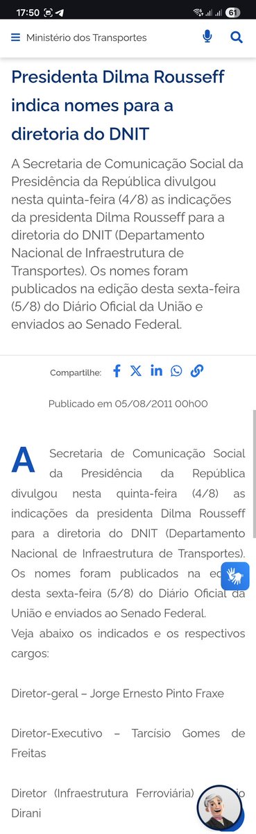 FelipePanneitz's tweet photo. @SeLigaFiel O cara que foi nomeado pela Dilma?

https://t.co/tS5jP7GZ0E https://t.co/MnUbumvPEm