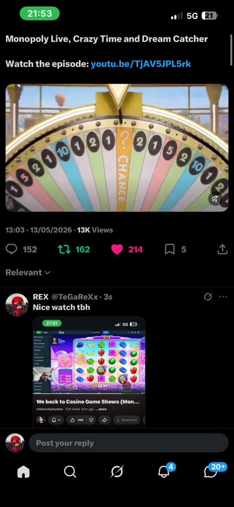 REX tweet media