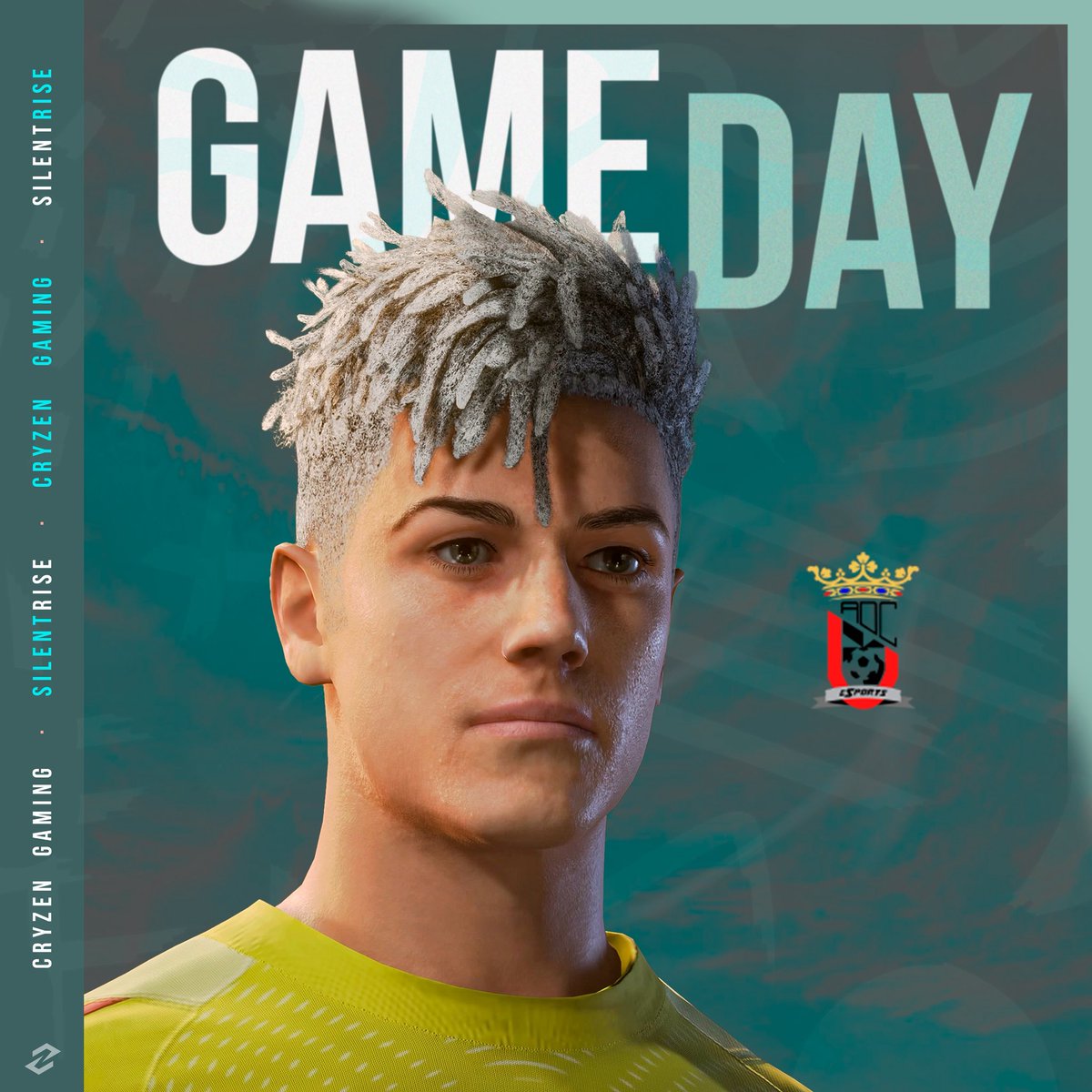 CryZeNGaming's tweet photo. #GAMEDAY

🏆 @PLG_Spain 
@ADCeutaEsports | 22:40h

#SilentRiseCZN https://t.co/s7sQ7slMPD