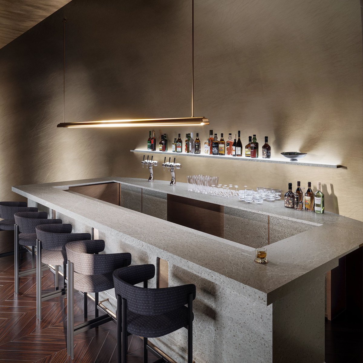 setinbone's tweet photo. Durable, maintenance free, and available in an endless array of designs and colors, Cambria natural quartz surfaces are the perfect choice for any application—especially a high-traffic commercial bar space. 

Featured Design: Brighton https://t.co/jUmm73XAds