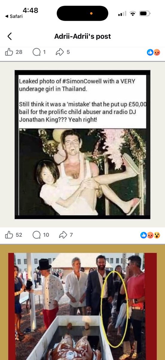 CosmicOperatorQ's tweet photo. @UncensoredUSA This post reminded me about his “alleged”pee-doe buddy satanic cabal clone Simon Cowell.😉 The 🐇hole goes deep… But hey, form your own opinion.😆 All these weirdos run around together. #Hollywood #Illuminati #Clones
🙏🇺🇸🛸☘️ https://t.co/svW4vSoDV7
