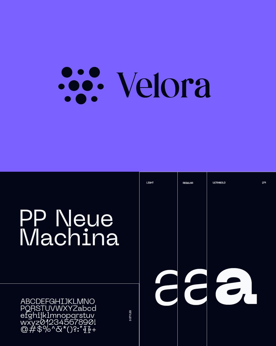 kandkdesignlab's tweet photo. Day 4 building Velora.

One thing the founder said stuck with me:
“We don’t want AI to feel robotic. We want it to feel coordinated.”

That shifted the entire visual direction.
Now the identity is less about “
technology visually, and more about: systems, synchronization. https://t.co/NXK4CKMTdQ