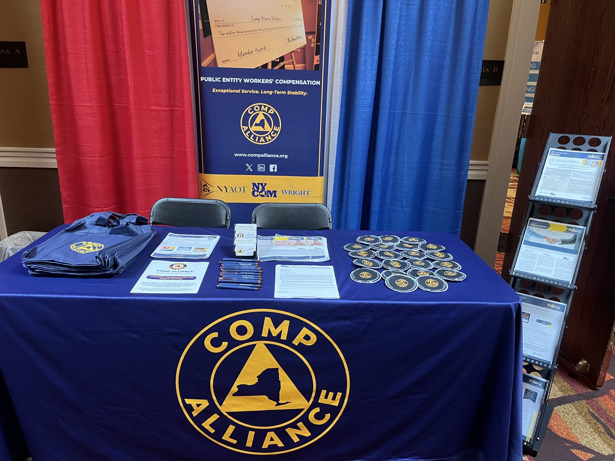 nycompalliance's tweet photo. As always, we're thrilled to be at @NYMayors Annual Meeting! Don't forget to stop by our booth over the next few days. https://t.co/XiMQVOAXNp